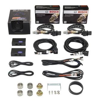 Glowshift Black 7 Series Dual Digital Wideband Air/Fuel Ratio Gauge