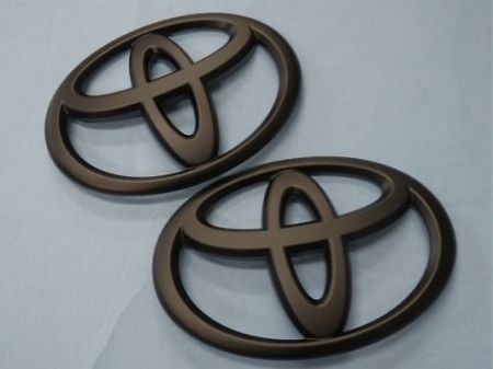 FRS / GT86 MATTE BLACK TOYOTA EMBLEM FRONT - 2013+ FR-S